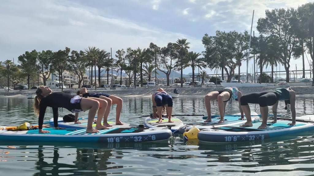 Sesion SUP Yoga