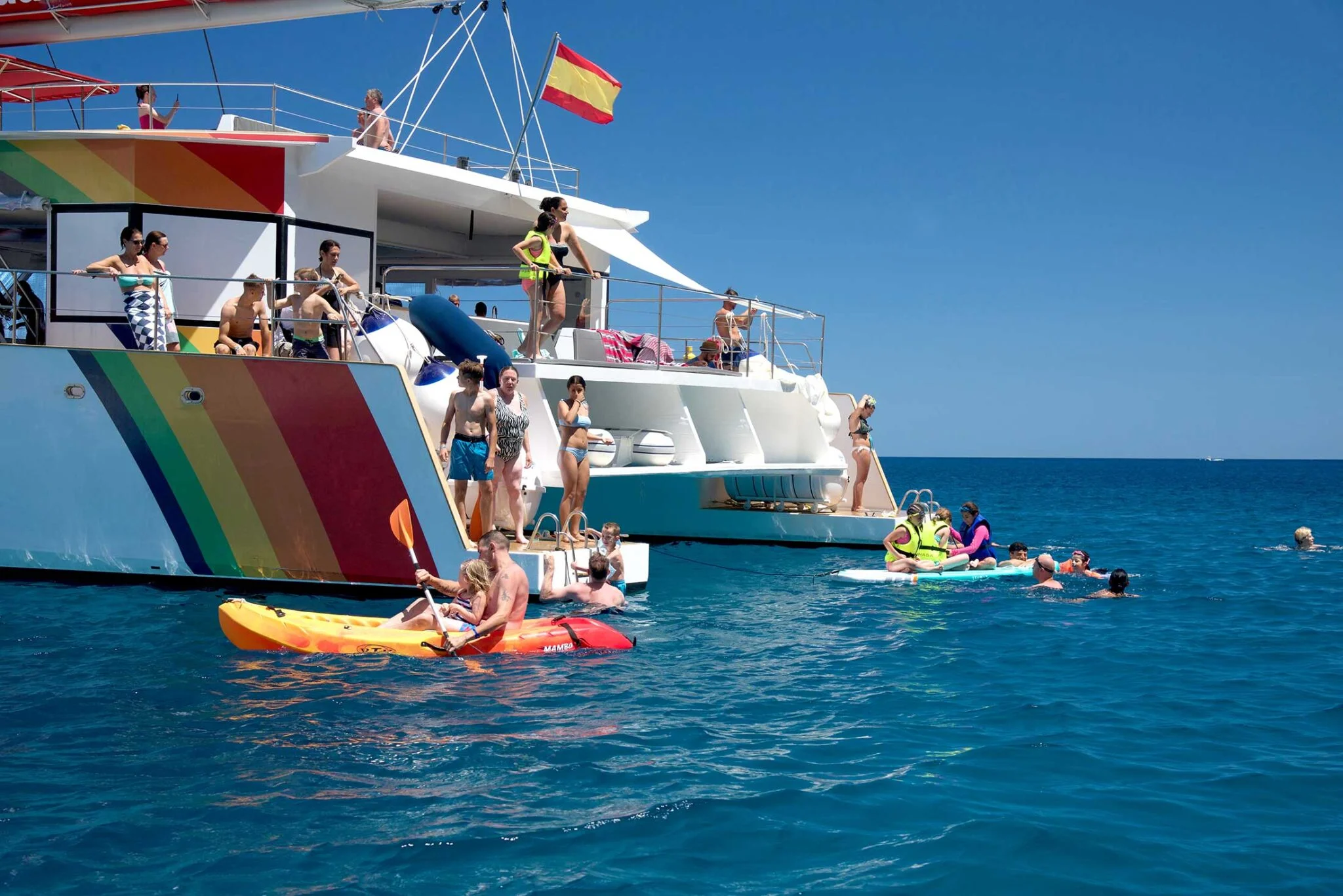 Catamarán a vela